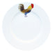 Richard Bramble Cockerel or Rooster 26cm Flat Rimmed Plate