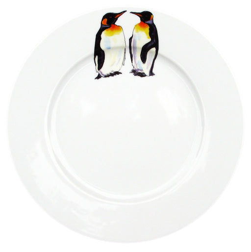 Richard Bramble King Penguin 26cm Flat Rimmed Plate