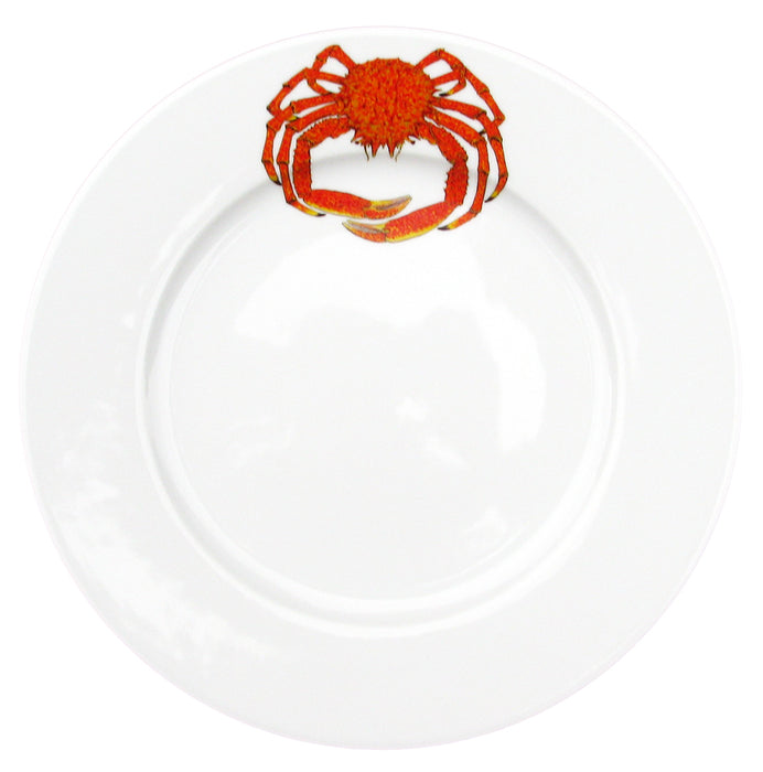 Richard Bramble Spider Crab 26cm Flat Rimmed Plate