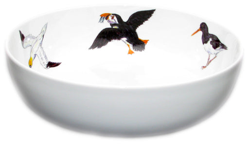 Seabirds 28cm Bowl by Richard Bramble
