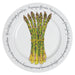 Richard Bramble Asparagus 30cm Flat Rimmed Plate