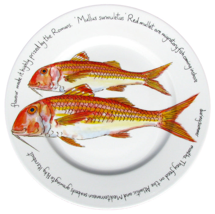 Red Mullet 30cm Plate