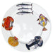 Richard Bramble Fish & Shellfish 30cm Flat Rimmed Plate