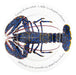 Richard Bramble Blue Lobster 30cm Flat Rimmed Plate