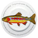 Richard Bramble Golden Trout 30cm Deep Rimmed Bowl