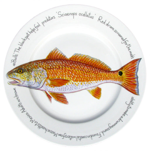 Red Drum 30cm Plate