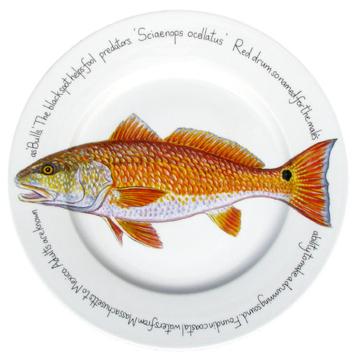 Red Drum 30cm Plate