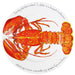 Richard Bramble Red Lobster 30cm Flat Rimmed Plate