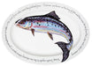 Richard Bramble Salmon 39cm (15.4") Oval Plate
