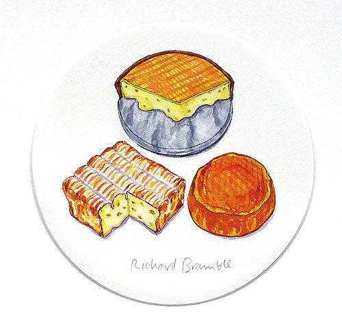 Washed Rind Cheese Original Painting