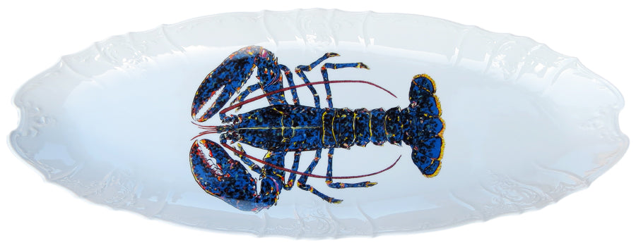 Blue Lobster 65cm (25.5") Large Oval Plate (limited edition)