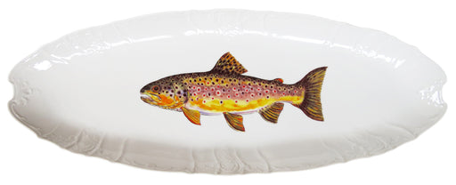 Brown Trout 65cm large oval