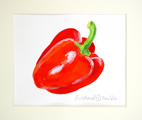 Red Pepper Original Painting