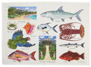 Delphi Club Abaco Bahamas Tea Towel