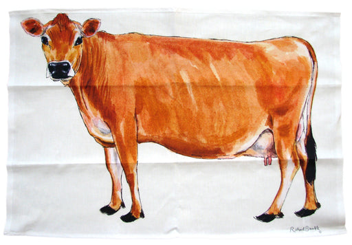 Jersey Cow Tea Towel