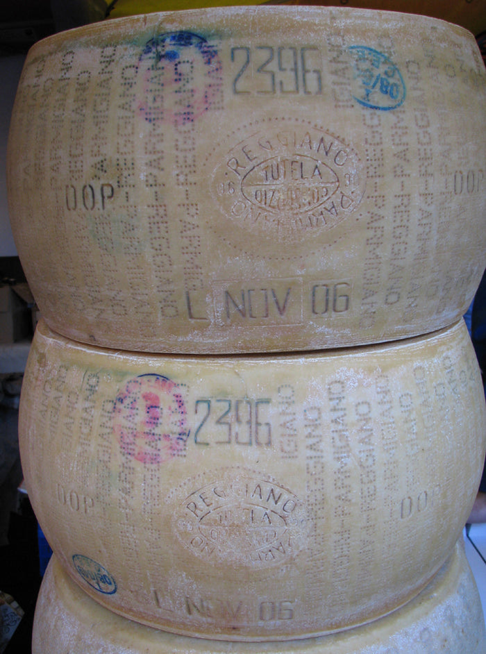 Parmesan Cheese (a piece of) size & rim guide