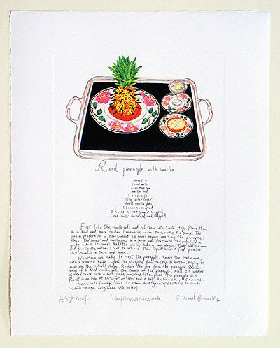 Roast Pineapple Recipe Print - Marco Pierre White