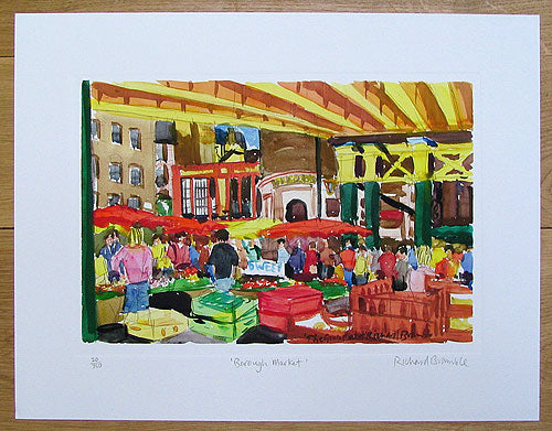 Borough Market - towards Bedale Street Print
