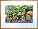 Borough Market towards Furness Fish Stand print (printed to order)