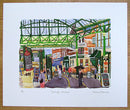 Borough Market - towards Neal's Yard Dairy print (printed to order)