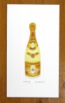 Richard Bramble artist print Crystal Champagne Louis Roederer