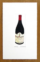 Gevrey Chambertin Premier Cru Bottle Artist Print