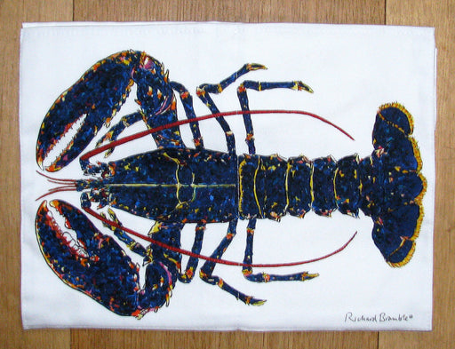 Richard Bramble Blue Lobster Apron Pocket