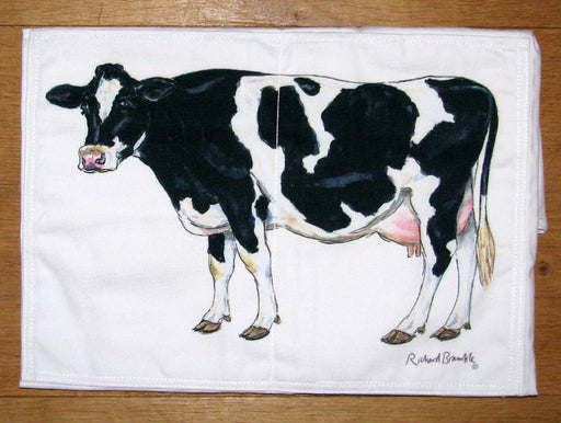 Holstein-Friesian Cow Apron Pocket by Richard Bramble