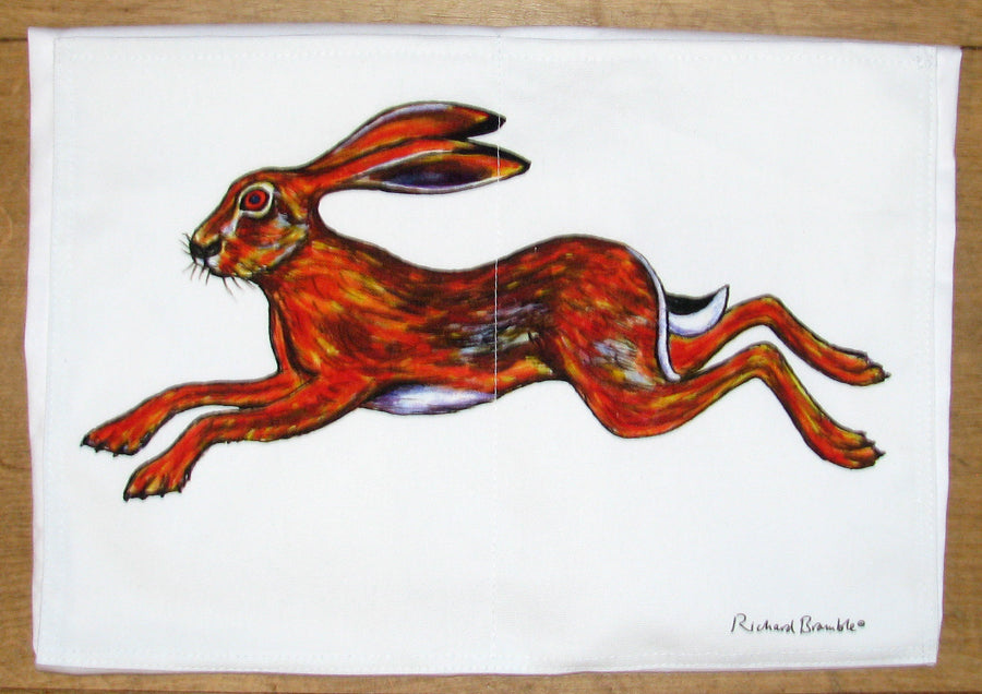 Richard Bramble Hare Leaping Apron