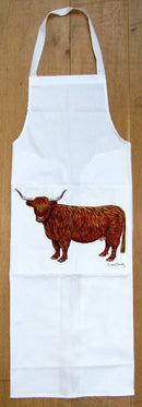 Highland Cow Apron