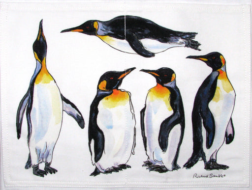 King Penguins Apron Pocket by Richard Bramble