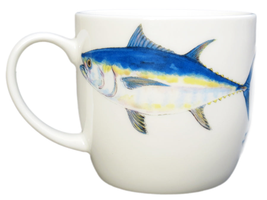 Bluefin Tuna Mug (medium round sided)