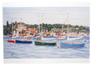 Brownsea Castle Poole Harbour Greeting Card