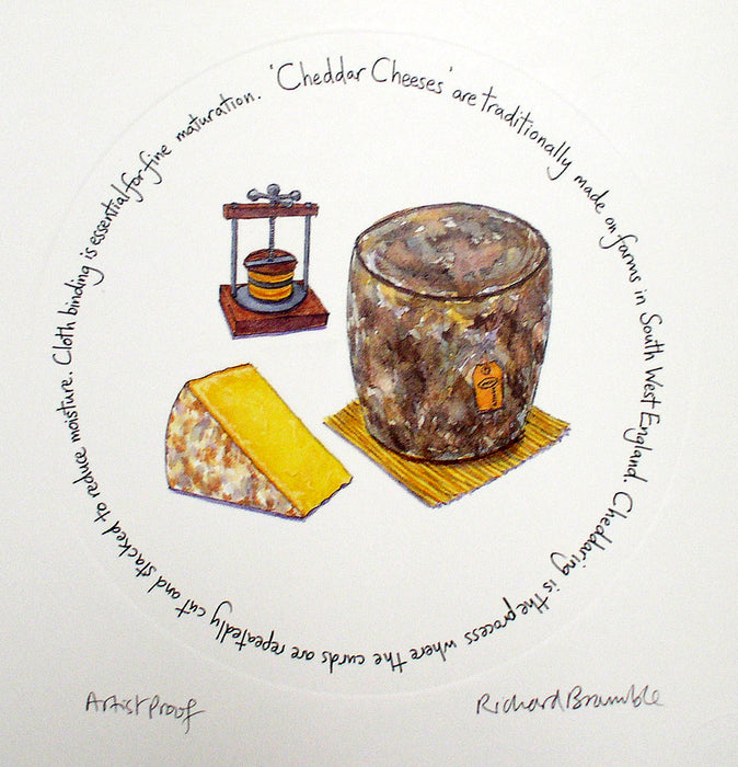 Richard Bramble Cheddar Cheese Print