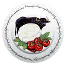 Mozzarella Cheese 21cm (8.3") Plate