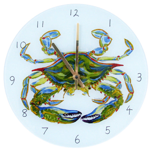 Blue Crab Clock by Richard Bramble