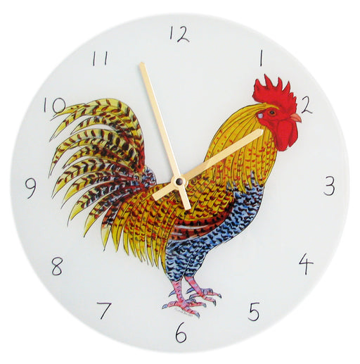 Richard Bramble Cockerel & Rooster Clock