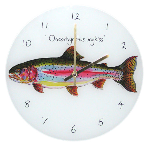 Rainbow Trout Clock