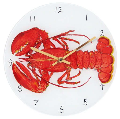 Red Lobster Clock by Richard Bramble