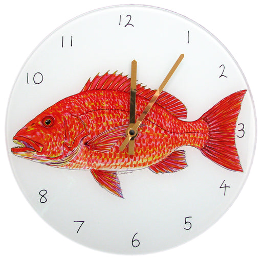 Red Snapper Clock by Richard Bramble
