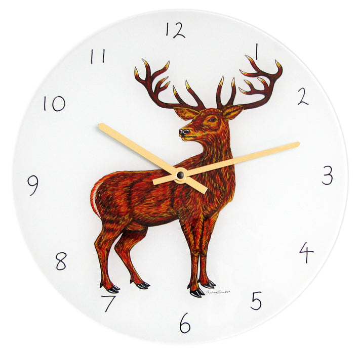 Stag Clock by Richard Bramble