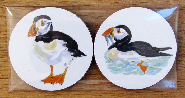 Puffins Gift Coaster gift selection table setting