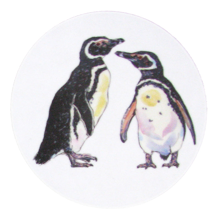 Richard Bramble Magellanic Penguins Coaster 