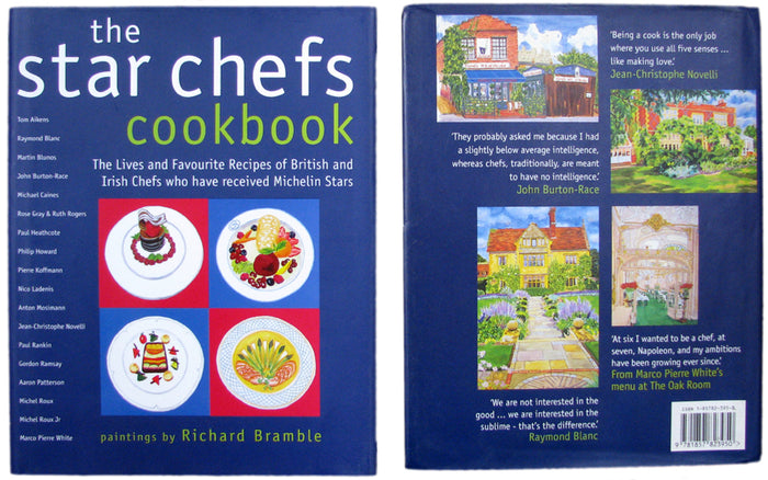 Starchefs Cookbook styled on the table