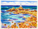 Corbiere Lighthouse, Jersey, Original Painting