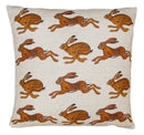 Hares Linen Cushion limited edition