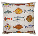 Sea Fish Linen Cushion limited edition