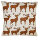 Richard Bramble Stags Linen Cushion limited edition