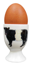 Belted Galloway Cow Egg Cup