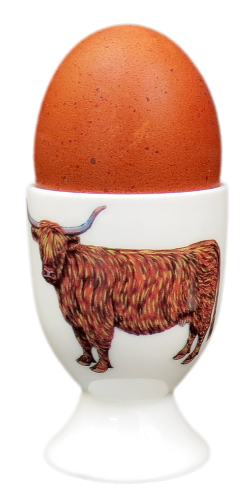 Richard Bramble Highland Cow Egg Cup